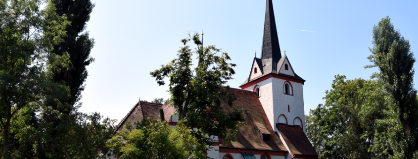 Druckgrafik von Wolfgang Böttcher in der Gnadenkirche Wahren - Kirchen in Leipzig